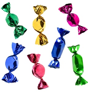 Kolysen tùy chỉnh mềm mờ Pet twistable phim cấp thực phẩm metalized kẹo wrapper Sản xuất tại Trung Quốc - Product Image 1