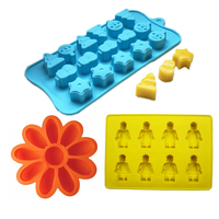 Vente en gros de moules en silicone pour gâteaux divers styles personnalisés moule à chocolat fondant cristal goutte gelée