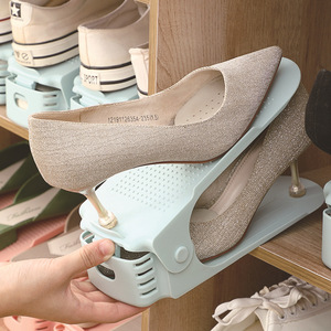 Organizador de <span class=keywords><strong>zapatos</strong></span> de plástico plegable para el hogar, estante de almacenamiento, gestión de habitaciones, soporte para <span class=keywords><strong>zapatos</strong></span> que ahorra espacio con fácil acceso - Product Image 2