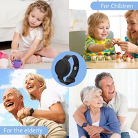 Bracelet intelligent de localisation GPS étanche en silicone pour enfants, étudiants et personnes âgées