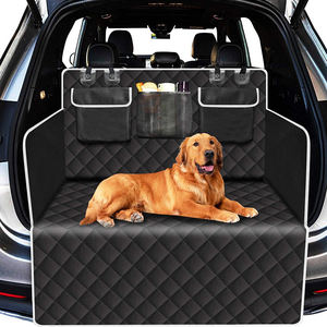 OEM ODM Tamaño grande Ajuste universal Asiento de coche impermeable para perros Antiarañazos Antideslizante Durable Plegable Alfombrilla para maletero de coche para perros - Product Image 2
