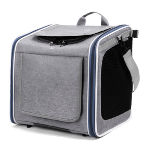 <b>Dog</b> Bike Basket Breathable Portable Pet <b>Carrier</b> Bike Basket for Walking Outdoor Travel Safety <b>Cycling</b> Family Cats Pet <b>Carrier</b> - Product Image 1