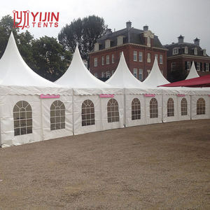 Carpa Pagoda con Estructura de Aluminio y Cubierta de PVC de 10m x 10m, 12m x 12m, con Revestimiento de Techo para Eventos al Aire Libre en Venta - Product Image 5