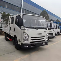 Camion de transport neuf JMC Chine, cabine simple avec benne de chargement, capacité de charge de 3 à 5 tonnes, à vendre