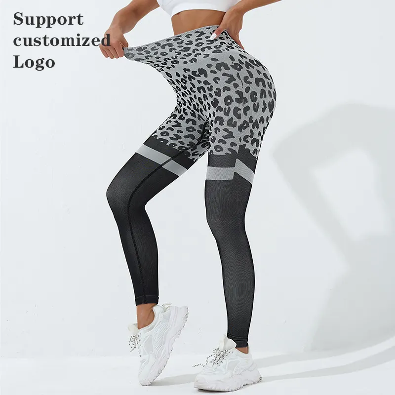 Activewear Các Nhà Sản Xuất Costom Logo Liền Mạch Vớ Scrunch Mông Tập Thể Dục Phòng Tập Thể Dục Fesses Tập Thể Dục Yoga Xà Cạp Quần Cho Phụ Nữ