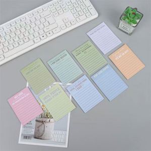 Notas Adhesivas Multicolores Vibrantes para Estudio y Oficina, Bloc de Notas Magnético Imprescindible con Líneas para el Regreso a Clases - Product Image 5