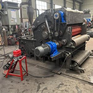 Nouvelle technologie professionnel fou vente bois de chauffage processeur vis bûche séparateur bois déchiqueteuse écaillage bois électrique 1200*280MM - Product Image 1