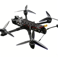 Drone FPV longue portée 7 pouces en gros, kit fabricant BNF Quadcopter, charge utile 2-3kg, lanceur le moins cher, pièces caméra FPV 5.8GHz à envoyer