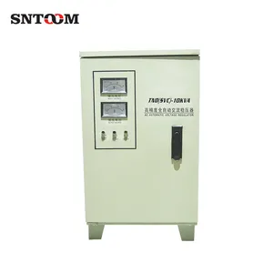 औद्योगिक 3 चरण 1/3/5kva 380 वोल्ट वोल्टेज स्टेबलाइजर स्वत: 10/20/30kva 10kw oem कीमत