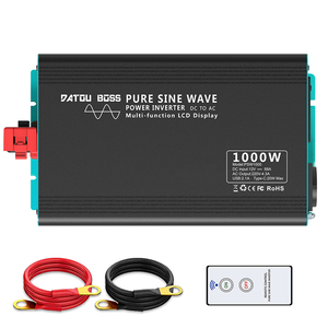 Venta caliente 1000W 1500W 2000W 3000W 4000W DC 12V 24V Ac 220V Convertidor Ac Outlet Inversor de corriente de onda sinusoidal pura - Product Image 2