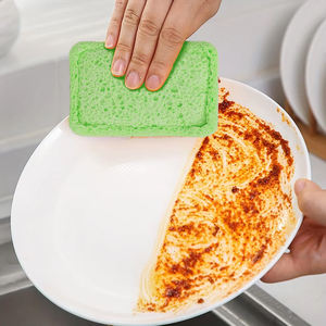 Kitchen Accessories Compressed <b>Cleaning</b> Sponge Wipes for Dishwashing Scouring <b>Pads</b> Descale Cooktop Tool - Product Image 1