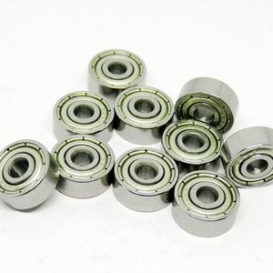 Rodamiento Rígido de Bolas 5x10x5mm de Acero Cromado, Fila Única, Sin Retén, P0, Métrico, Lubricado con Grasa - Product Image 4