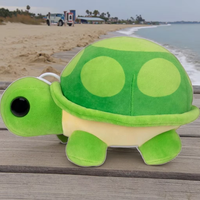 Adorables jouets en peluche tortue en coton PP super doux et lavables, animaux en peluche réconfortants pour les enfants, cadeaux anti-stress