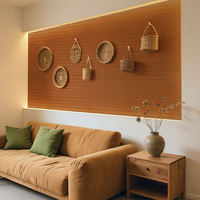 Pierre flexible en chanvre tissé, flexible, douce, fibre de ciment modifiée, ignifuge, imperméable, design moderne, mur décoratif
