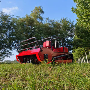 ディーゼルエンジン搭載小型ロボット草刈機 切断幅800mm 1000mm 1200mm リモコン式クローラー芝刈り機 - Product Image 5