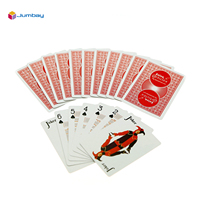 Classique impression personnalisée électronique Die Cutter Poker taille étanche en plastique rencontres boisson fête jeu de société cartes à jouer