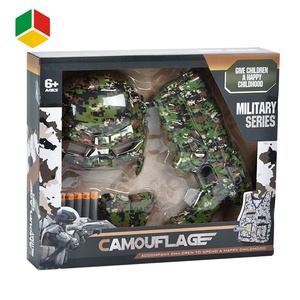 QS Toys Favor-pistola <span class=keywords><strong>eléctrica</strong></span> de camuflaje para niños, juguete de plástico con tela de camuflaje - Product Image 5