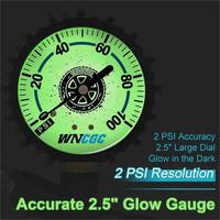 Nouveau brevet de conception 250psi serrure sur pistolet de gonflage de pneu de mandrin à air avec accessoires de voiture de manomètre