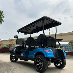 Golf Course Electric Four-wheeler Electric Off-road Hunting Vehicle Factory Direct Sales Electric Trolley ATV Solar Power UTV