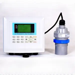 Pengukur Aliran Ultrasonik Antiair, Sensor Tingkat Terbuka Pabrik Digital Pemancar Flowmeter Air