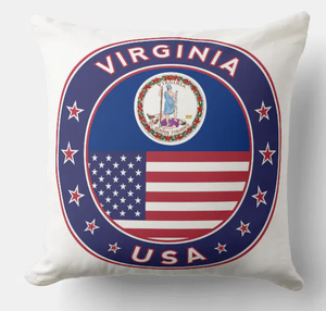 Fundas de almohada con bandera de América y <span class=keywords><strong>Vermont</strong></span>, fundas de almohada decorativas suaves con cremallera para cama, sofá, hogar, funda de almohada para sofá - Product Image 4
