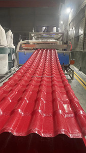 Machine d'extrusion de panneau de tuile de toit en bambou, en plastique PVC ASA - Product Image 4