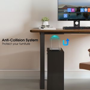 Máy tính văn phòng nghiên cứu bảng duy nhất motorheight có thể điều chỉnh điện đứng bàn Khung nhà ngồi-đứng nâng bàn văn phòng - Product Image 4