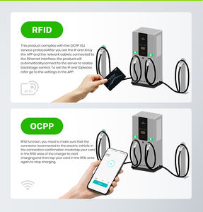 高品质新型 360kW OCPP1.6 RFID POS CCS 电动汽车充电桩落地式充电站，具有 IP55 防护等级和 2 年保修 - Product Image 4