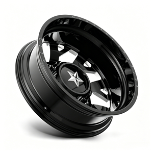 Rines de Aleación Forjados Personalizados American Force <span class=keywords><strong>D04</strong></span> Man O'War DRW de <span class=keywords><strong>22</strong></span>-26 Pulgadas 8x170 8x180 para Ford F250 F350 Ram 3500 Silverado 3500 - Product Image 6