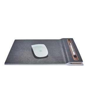 Hina-alfombrilla de ratón personalizada para ordenador y oficina, tapete de cuero de aluminio nogal, corcho y madera - Product Image 6