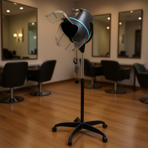 Secador de Pelo Eléctrico Profesional con Soporte para Salón, Modelo D0100HAWMCG, Color Negro - Product Image 2
