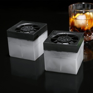 Easy Release Whiskey <b>Ice</b> Ball <b>Maker</b> Large Sphere <b>Ice</b> Cube Tray Mold Reusable Silicone <b>Ice</b> Ball Mold - Product Image 4