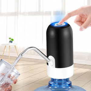 Portable Water Dispenser <b>Pump</b> M1 Black Vertical <b>Battery</b> Operated Mechanical For Home Use - Product Image 1