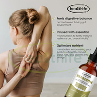 Gouttes liquides de berbérine avec curcuma cannelle de Ceylan melon amer chardon-Marie pour le soutien de la digestion suppléments de berbérine Hcl