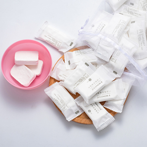 Xách Tay Mini Dùng Một Lần Mặt Khăn Trắng Mềm Không Dệt Vải Phân Hủy Sinh Học Nước Hiệu Quả Nén Cho Du Lịch Ngoài Trời - Product Image 4