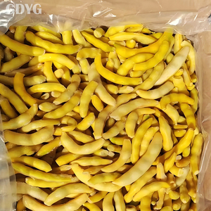 Haricots jaunes brillants surgelés IQF de haute qualité, haricots cirés, légumes surgelés, vente en gros - Product Image 4