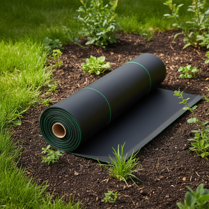 Telo Pacciamante in PP Tessuto Rinforzato 6 x 300 Piedi per Giardino Esterno - Product Image 2