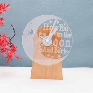 ฐานโคม<span class=keywords><strong>ไฟ</strong></span>อะคริลิคเอบีเอส3D ขาตั้งสีดำพร้อมอะแดปเตอร์ไฟฟ้า<span class=keywords><strong>สาย</strong></span> USB + รีโมทคอนโทรลสำหรับเป็นของขวัญวันเกิดวันคริสต์มาส - Product Image 5