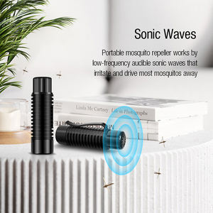 Mini repelente de insectos ultrasónico portátil personalizado OEM, dispositivo <span class=keywords><strong>antimosquitos</strong></span> de Control electrónico no tóxico sólido para Primavera al aire libre - Product Image 5