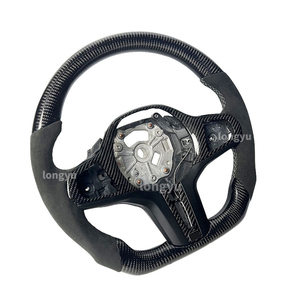 Volante de fibra de carbono para <span class=keywords><strong>BMW</strong></span> E90 E91 E92 E93 E46 Bmwe90 E90bmw Bmwe46 E92bmw Bmwe92 316 318 320 328 <span class=keywords><strong>330</strong></span> 335 340 Ci Ti I d - Product Image 3