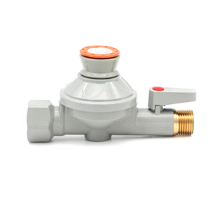Tubería de gas natural Seguridad del hogar Aluminio Baja presión Cierre automático Regulador Válvula reductora <span class=keywords><strong>Bola</strong></span> de potencia manual - Product Image 2