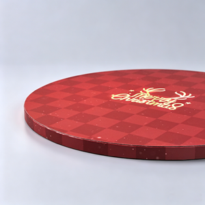 Merry Christmas Cake <b>Box</b> Set with Decorative Desserts and Gift Packaging - Product Image 2