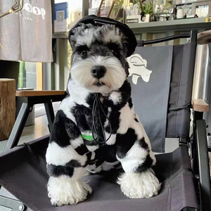 Autumn Winter Dog Clothes for Small Medium-Sized Dogs Solid Button Warm <strong>Coat</strong> for Schnauzer <strong>French</strong> <strong>Bulldog</strong> Animal Christmas - Product Image 3