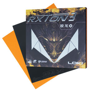 Loki Rxton 3 mise à niveau de l'emballage caoutchouc de <span class=keywords><strong>ping</strong></span>-<span class=keywords><strong>pong</strong></span> rouge noir collant ittf approuvé caoutchouc de tennis de table personnalisé - Product Image 1