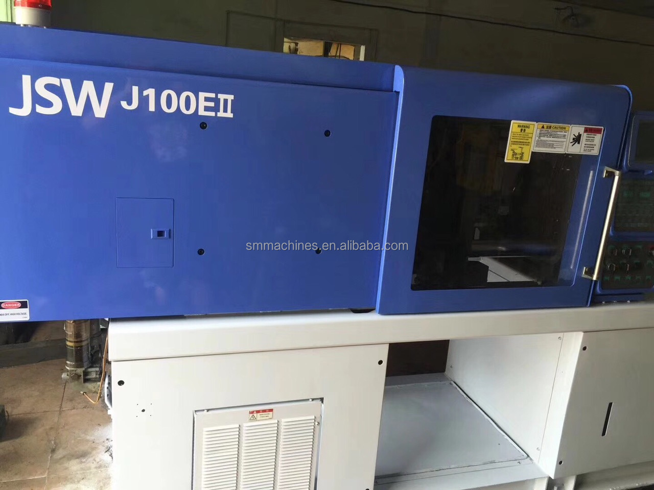 プラスチック射出成形機JSW J100E100トンサーボ射出成形機日本