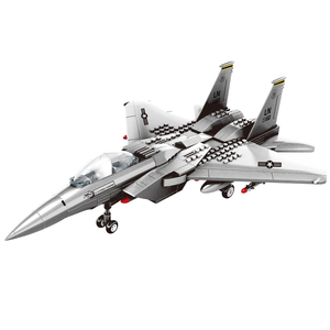 Juego de bloques de construcción educativos para niños, 4001 piezas, modelo de avión portador de plástico de partículas pequeñas, serie militar - Product Image 1
