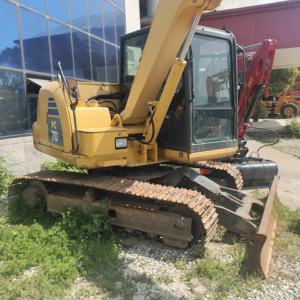 Pelle hydraulique sur chenilles d'occasion de haute qualité Komatsu 7 tonnes PC70 avec moteur à noyau et composants de moteur - Product Image 4