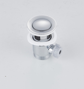 Vanne de vidange escamotable en laiton pour lavabo, style moderne, G1-1/4, avec tige de levage, best-seller - Product Image 2