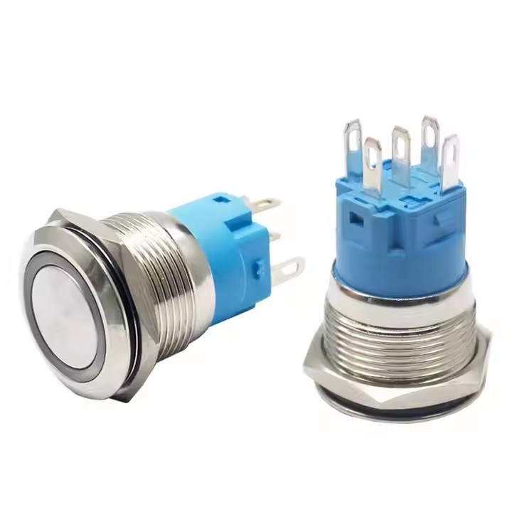 Waterproof LED <strong>Push</strong> <strong>Button</strong> Metal <strong>Switches</strong> <strong>12mm</strong> 16mm 19mm 22mm <strong>Momentary</strong> Led <strong>Push</strong> <strong>Button</strong> <strong>Switches</strong>