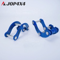 Kits de levage de suspension 4x4, ressorts à lames arrière de 2 pouces, G-Shackles en acier allongés pour D-MAX 2012-2020
